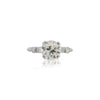 2,61 Karat European Cut M-N/VS1 Diamant Vintage Art Deco Verlobungsring