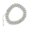 Bracelet en or 18K avec maillons en cercles connectés en diamant naturel de 3,50 CT TW