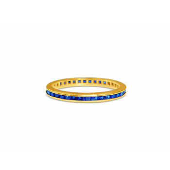 Alliance fine en or 14k avec saphirs bleus – Assay Jewelers