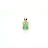 1.20 Carat Colombian Emerald Solitaire Pendant Necklace in 18K Gold