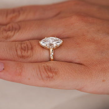 3 Carat Marquise Lab Diamond Pave Twist Shank IGI Certified Engagement Ring – Assay Jewelers