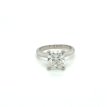 3.20 Carat Radiant Cut Lab Grown Diamond Solitaire Ring – Assay Jewelers