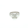 3.20 Carat Radiant Cut Lab Grown Diamond Solitaire Ring