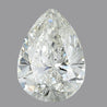 6.76 Carat Pair Of GIA Certified Pear Cut Diamonds - I Color SI1-SI2 Loose