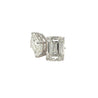 8 Carat TW Emerald Cut Lab Grown Diamond Stud Earrings | IGI Certified