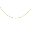 ASSAY Classic 14K and 18K Solid Gold 1.2MM Thin Cable Chain Necklace