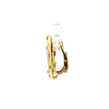 Ancient Greek Coin & Round Cut Diamond Bezel Set in 22K Yellow Gold Earrings – Assay Jewelers