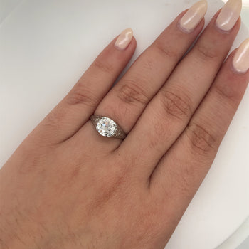 Art Deco Old European Cut Vintage Engagement Ring 1.69ct G/VVS1 GIA – Assay Jewelers