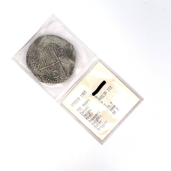 Atocha Shipwreck 8 Reale Grade 1 Assayer Q Coin – Assay Jewelers