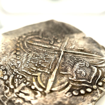 Atocha Shipwreck 8 Reale Grade 1 Assayer Q Coin – Assay Jewelers