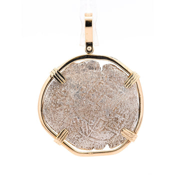 Authentic Atocha Coin 8 Reale Grade 1 Potosi Mint #86A-133633 in 14K Bezel Pendant – Assay Jewelers