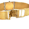 Bueche Girod Mens Square Watch in 18k gold & Diamond Bezel