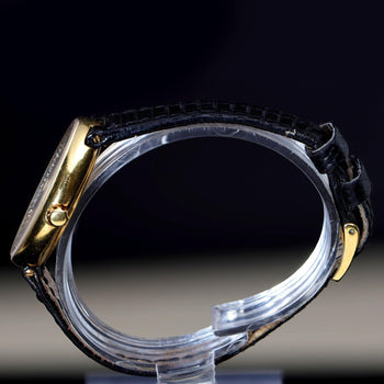 Bvlgari Ovale OV32G Factory Diamond Bezel 18K Yellow Gold Watch Circa 1990s – Assay Jewelers