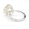 CGL Certified 6.3 Carat I/VS2 Round Diamond 14K White Gold Solitaire Engagement