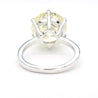 CGL Certified 6.3 Carat I/VS2 Round Diamond 14K White Gold Solitaire Engagement