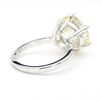 CGL Certified 6.3 Carat I/VS2 Round Diamond 14K White Gold Solitaire Engagement – Assay Jewelers