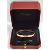 Cartier Love Bracelet in Yellow Gold, Size 21, with Original Cartier Box / Screw Tool