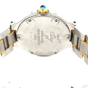 Cartier Must De 21 Ref. 1340 Two Tone 28mm Watch – Assay Jewelers