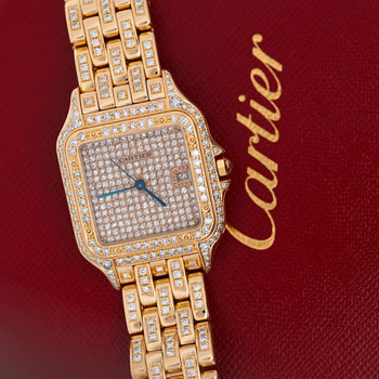 Cartier Panthere 27mm 18K Gold Watch Ref 883968 – Assay Jewelers