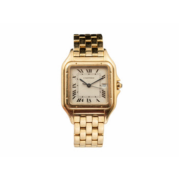 Cartier パンテール レディース 27mm 大型サイズ腕時計 18Kイエローゴールド モデル887968 – Assay Jewelers
