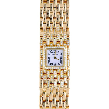 Cartier Panthère Ruban WG3009TA Factory Diamond 18K Gold Full Set Watch – Assay Jewelers