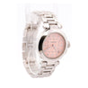 Cartier Pasha 2308 Diamond 18K White Gold Pink Dial Bracelet Automatic Watch