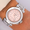 Cartier Pasha Pink Dial Automatic 18K White Gold 35mm Watch