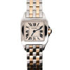 Cartier Santos Demoiselle 2698 Two-Tone Steel & 18K Gold Ladies Bracelet Watch