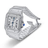 Cartier Santos Galbee 32mm Zifferblatt Edelstahl Uhr