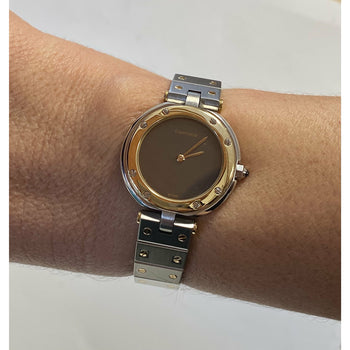 レディース Cartier Santos Ronde クオーツ 27mm ツートーンウォッチ – Assay Jewelers