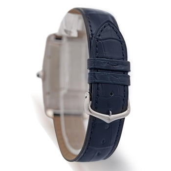 Cartier Tank Americaine 1741 White Gold Automatic Watch 20 Years Service Edition – Assay Jewelers