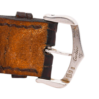Cartier Tank Americaine 1741 White Gold Automatic Watch 20-year Service Edition – Assay Jewelers