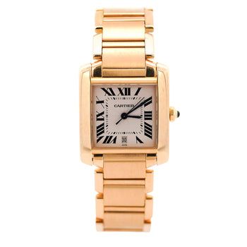 Cartier Tank Francaise 28mm 18K Gold Automatic with Date Watch – Assay Jewelers