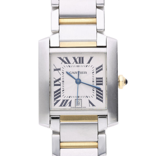 Cartier Tank Francaise Large 28mm Two Tone Automatic Date Watch