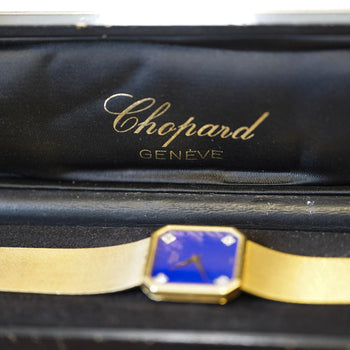 Chopard Blue Lapis Lazuli 18K Gold 26mm Vintage Watch Circa 1970s – Assay Jewelers