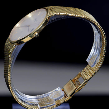 Chopard Classic 1094 Circa 1985 18K Yellow Gold Mesh Bracelet Watch – Assay Jewelers
