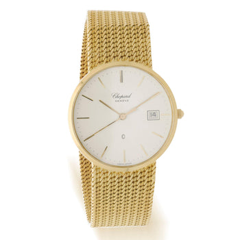 Chopard Classic 1094 Circa 1985 18K Yellow Gold Mesh Bracelet Watch – Assay Jewelers
