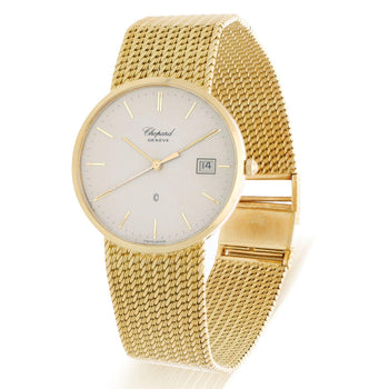 Chopard Classic 1094 Circa 1985 18K Yellow Gold Mesh Bracelet Watch – Assay Jewelers