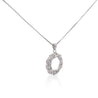 Diamond Crown of Thorns Platinum Pendant Necklace