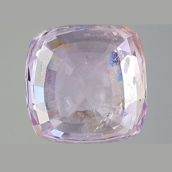 GIA Certified 11 Carat Bubble Gum Pink Sapphire Bezel Set Solitaire Ring