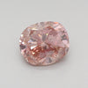 GIA Certified 1.76 Carat Fancy Orangy Pink Cushion Natural Diamond Loose Stone