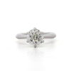 GIA Certified 1.94 Carat Old Euro Cut Diamond I/VS1 White Gold Solitaire Ring