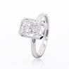 IGI Cert. 3.1 Carat Lab Grown Diamond Bezel Set Engagement Ring