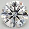 IGI Certified 3.35 Carat Round Cut Lab Grown CVD Diamond In Basket Cathedral Diamond Halo Ring