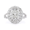 IGI Certified 4.91 Carat TW Lab Grown Diamond Engagement Ring