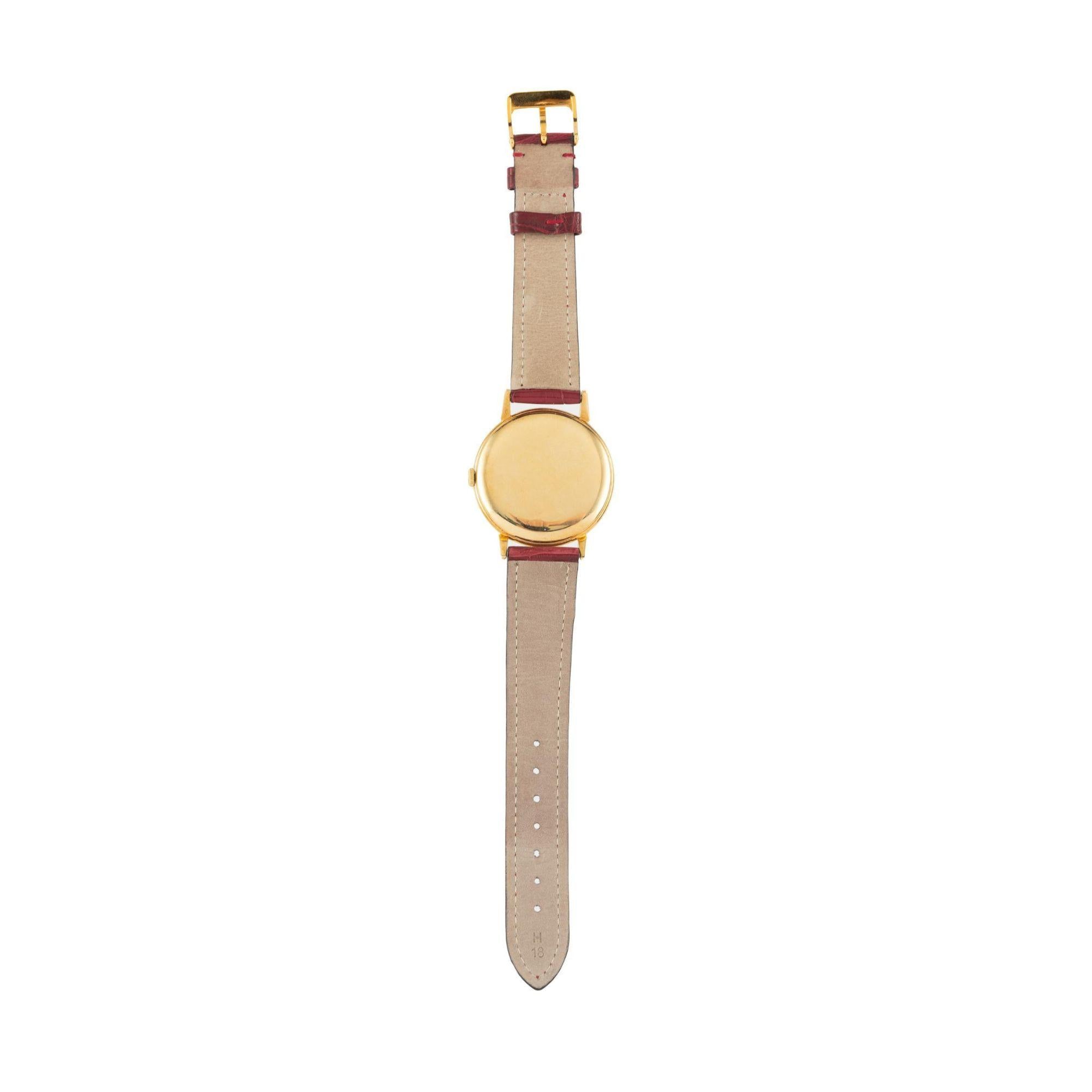 IWC Schaffhausen Manual 36mm 18K Gold Vintage Watch Circa 1940s