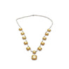 Magnificent GIA Certified 25 Carat Total Natural Fancy Yellow Diamond Necklace in 18K Gold