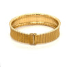 Matte Finish Flexible Bracelet in 18K Solid Yellow Gold