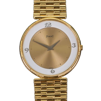 Piaget 2642 18K Gold Ultra-Thin Manual 2-Tone Dial 31mm Watch – Assay Jewelers