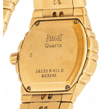 Piaget Tangara 18K Yellow Gold & Diamond Bezel Ladies Watch – Assay Jewelers